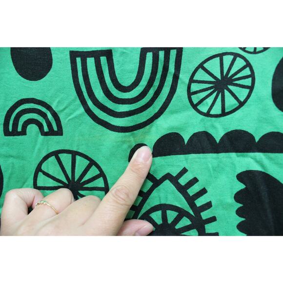 Nooworks Green Flash Eye Rainbow Coveralls Devo Jumpsuit Size Medium - Picture 8 of 9